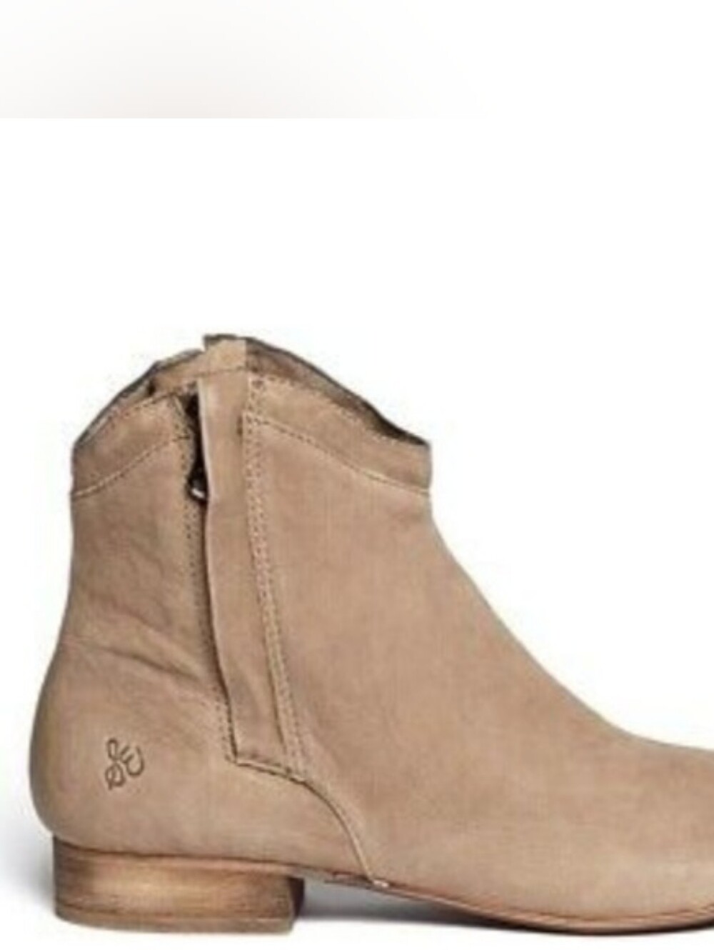 SAM EDELMAN Cody Leather Double Zip Ankle Boots 7.5